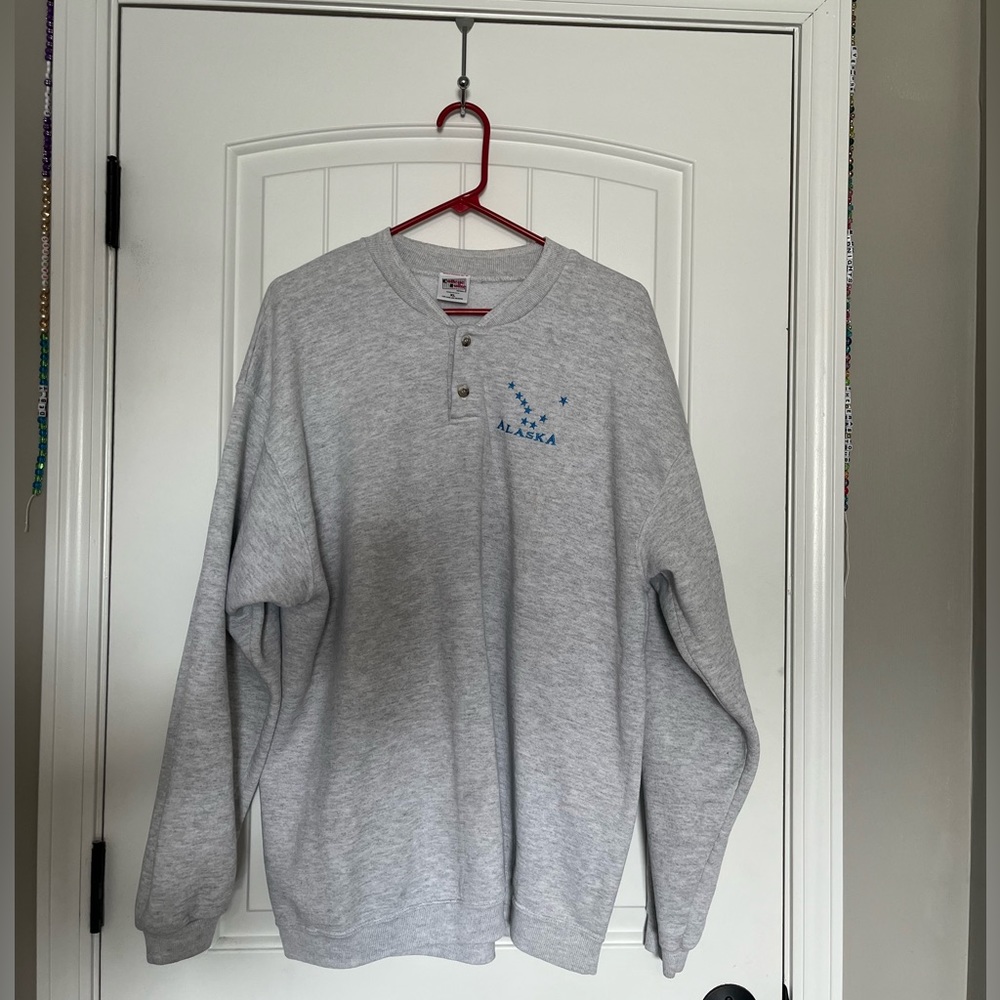 College House Embroidered Sweatshirt